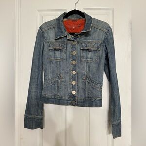 Yank Classic Blue Stylish Denim Jacket M